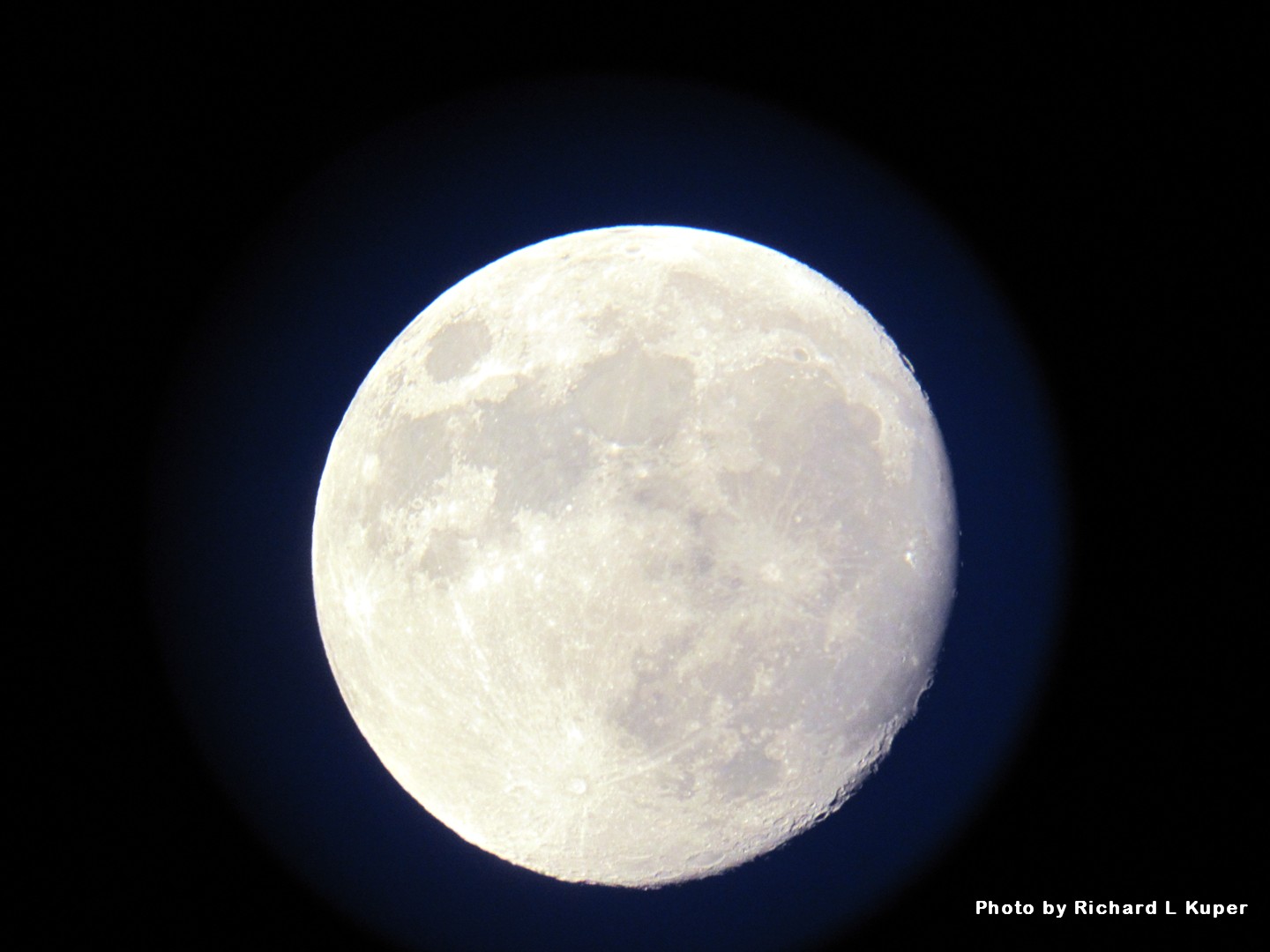 moon photo by Richard L Kuper