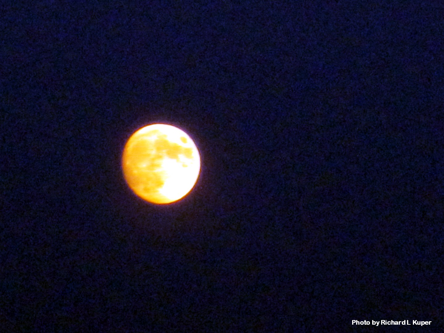 moon photo by Richard L Kuper
