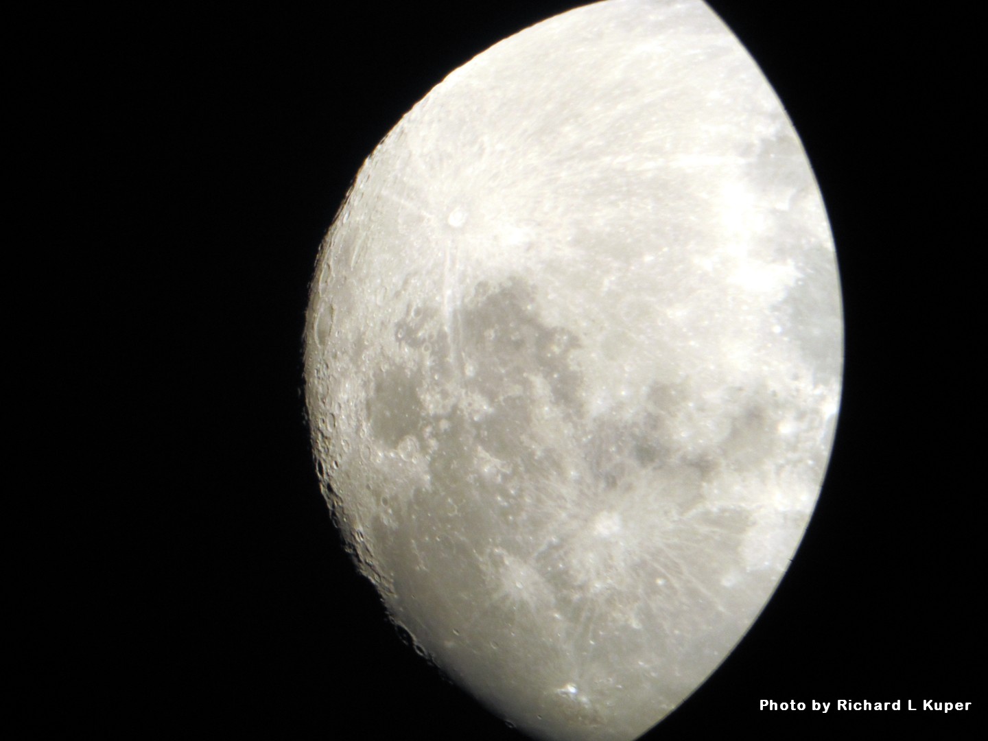 moon photo by Richard L Kuper