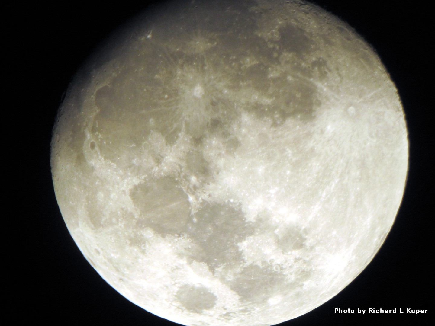 moon photo by Richard L Kuper