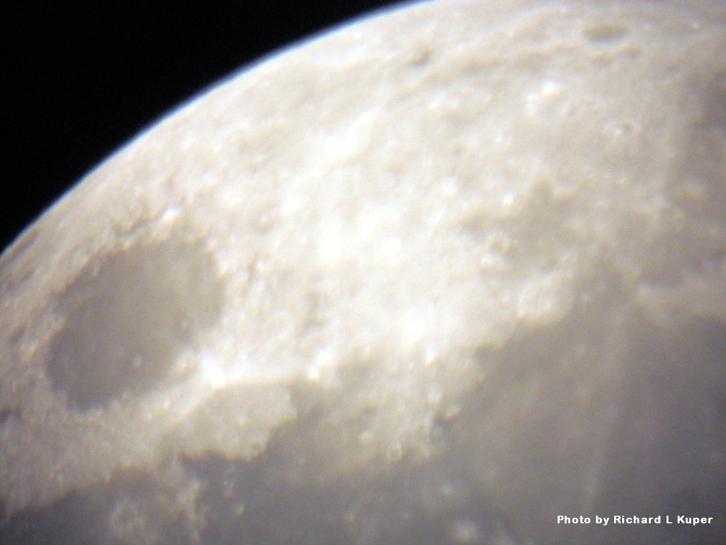 moon photo by Richard L Kuper