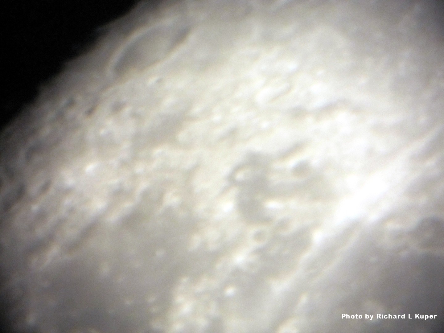 moon photo by Richard L Kuper