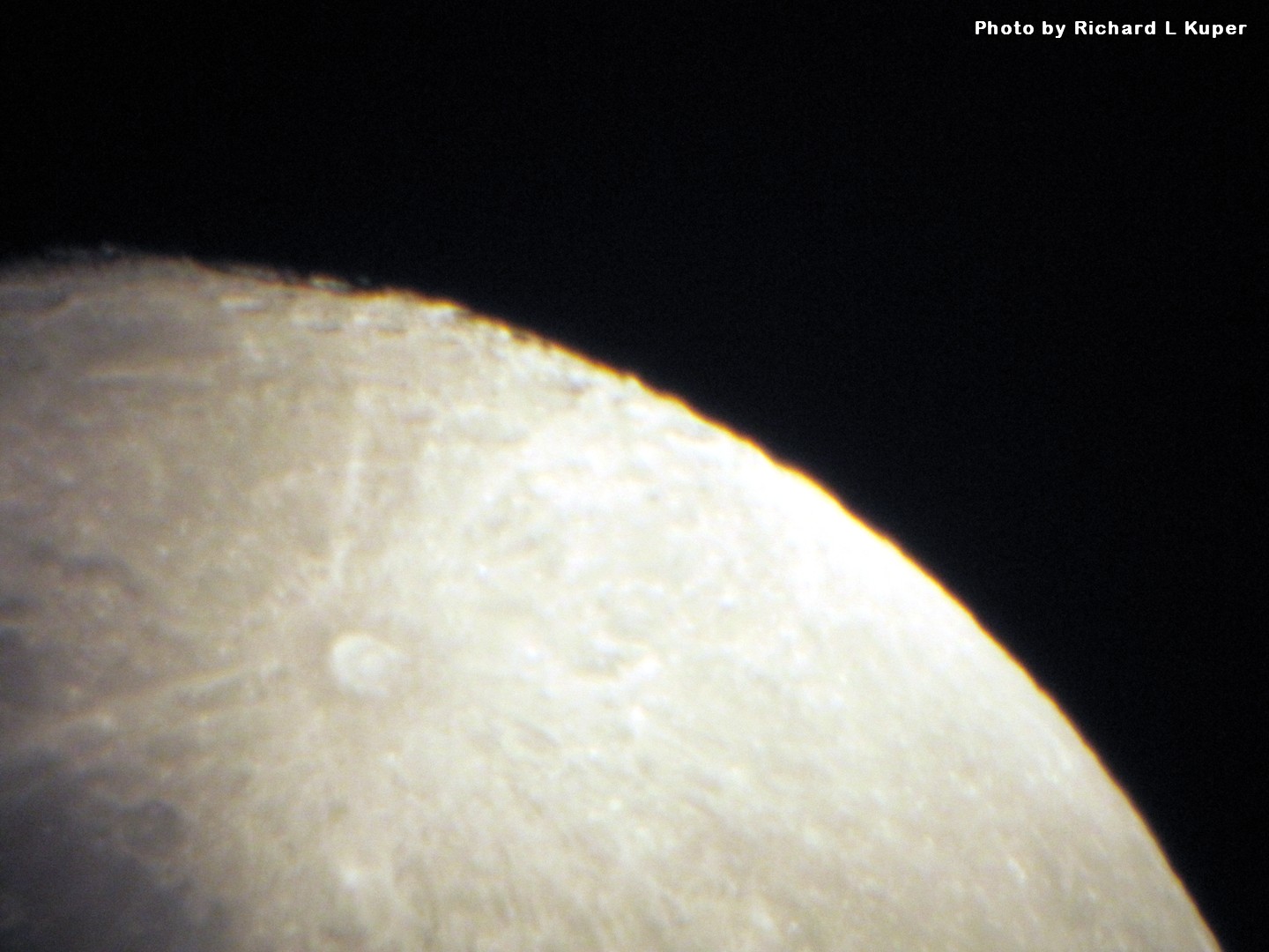moon photo by Richard L Kuper