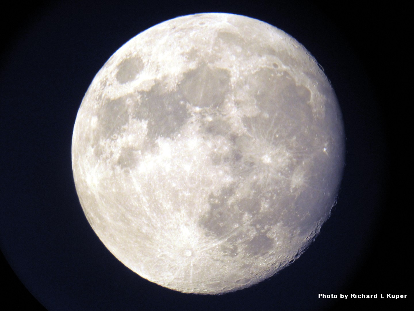 moon photo by Richard L Kuper